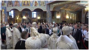 Патриарх Кирилл освятил Свято-Троицкий собор в Сургуте