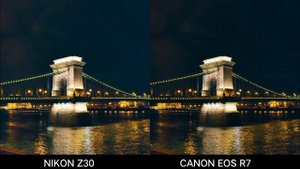 Nikon Z30 Vs Canon EOS R7 | NIGHT MODE | Camera Test