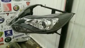 Установка Биксеноновых линз в фары форд фокус 3