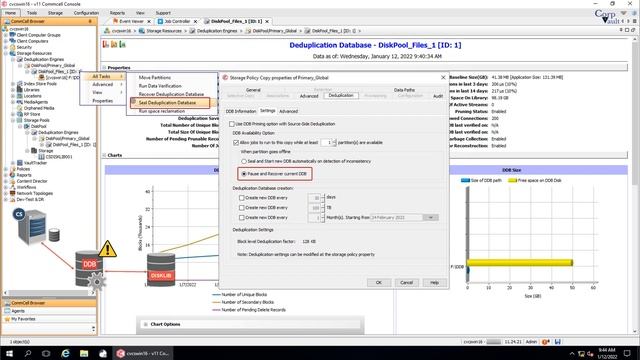 #Commvault - Deduplication Engines - Seal Deduplication Database(DDB) (GUI/XML/CLI)- Part05 смотреть онлайн