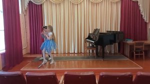 хореографическая зарисовка "Принцесса и пират", дуэт Конон Н. и Самусев Т., ГУО "Остринская ДШИ"