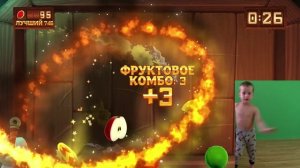 Как я играю во Fruit Ninja - блог Ильи