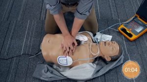 How to use BeneHeart C2 AED  30 2 CPR with CPR Sensor