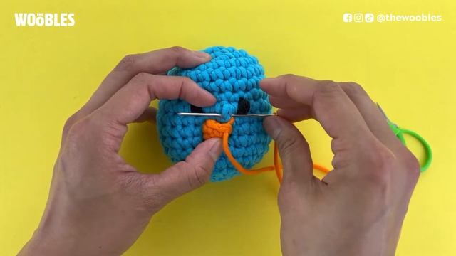 How To Sew Crochet Amigurumi Pieces Together - Easy Tutorial