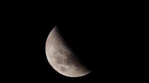 Moon 4K - 2018.08.17 Telescope Celestron Astro Master 130 + Samsung Galaxy S8