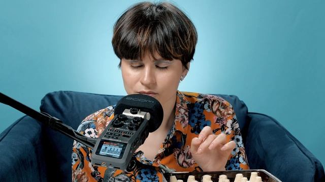 АСМР | Едим татарские блюда: талкыш калеве | ASMR | Eating tatar food: talkysh kaleve