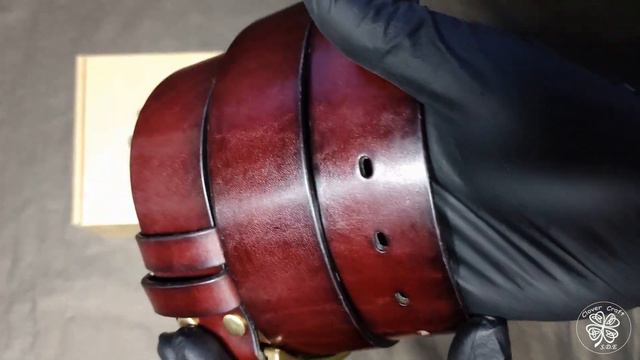 Ремень «Бурбон» Ручная работа. "Clover Craft" смотреть онлайн