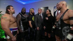The Authority Team backstage on RAW [10/11/2014]