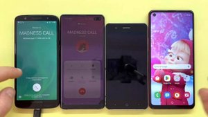 Incoming Call Samsung Galaxy S10 & ZTE BLADE A510 / Motorola Moto 1S & Samsung A21s Outgoing Call