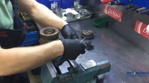 Ремонт муфты компрессор кондиционера Volvo.