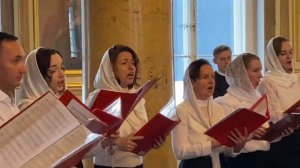 Колядка «Небо и земля», в обр. Юнек