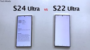 SAMSUNG S24 Ultra vs S22 Ultra - Speed Test