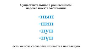 Кыргызский язык для начинающих | Падежи