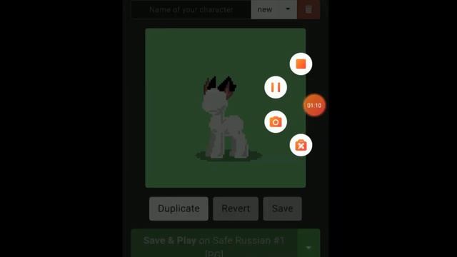 Как сделать кошачьи ушки в пони таун ?✨