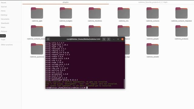 Installing the Redmine Favorite projects plugin on Linux смотреть онлайн