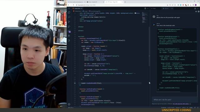 AI analyzing PHOTOS? Generate memes? Creating a GPT-Vision app! | Unscripted Coding смотреть онлайн