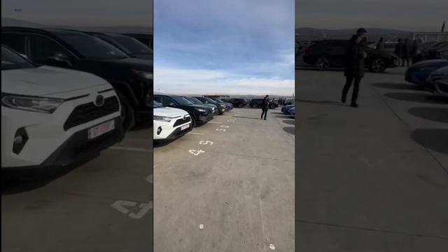 Автомобили из США. Авторынок в г. Рустави Грузия.