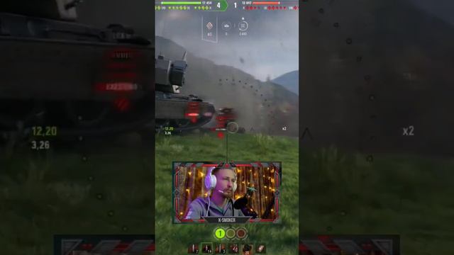 #worldoftanks #миртанков #blitz #игры #gaming #бабаха #моды #bz176 #caliban #линияфронтаwot