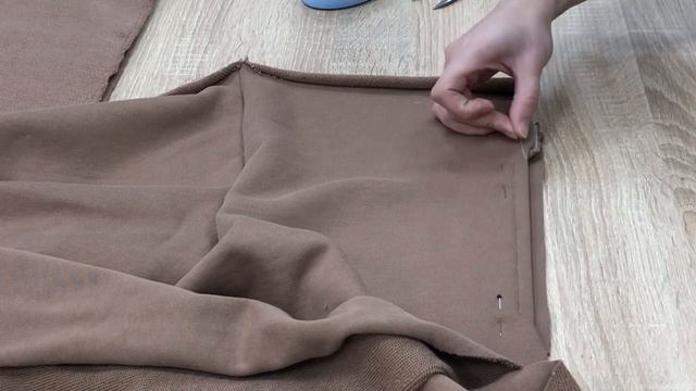 Карман в шве на трикотажном изделии. смотреть онлайн