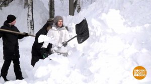 Зимний фитнес: лопата вам в руки! Доброе утро. Фрагмент выпуска от 02.02.2024