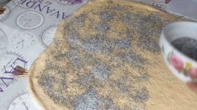 Пальчики оближешь. Булочки Синнабон без корицы с маком.#тесто #булочкикчаю ####