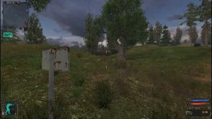 Гроза в самом начале игры (Stalker Тень Чернобыля)