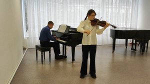 Р. Глиэр - "Романс". Исполняют: Шитикова Дарья (скрипка), Урсул С.В. (фортепиано)
