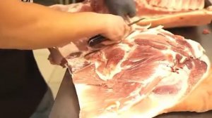 Сортовой разруб передней части свинины