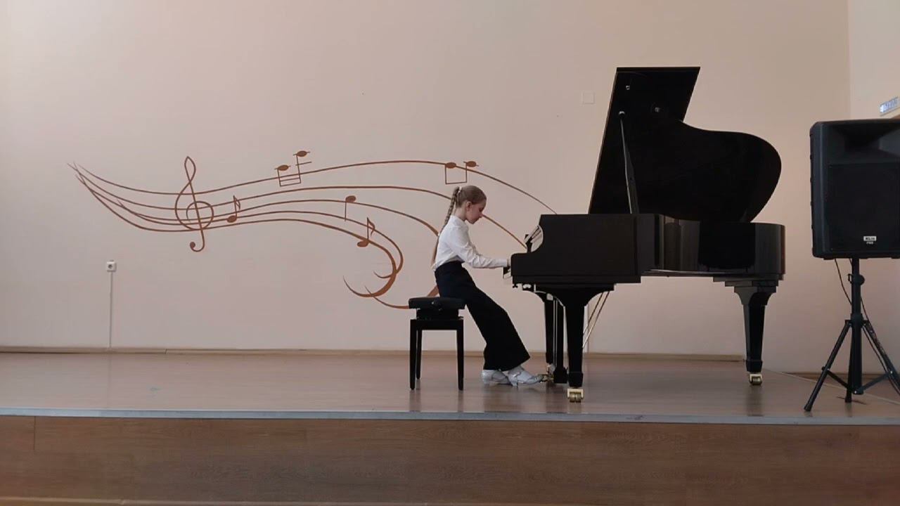 Малышева Софья И. Пахельбель "Сарабанда" смотреть онлайн