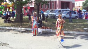 Индейцы на Дне города в Артеме