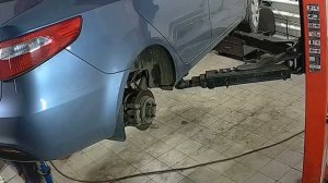 Kia Rio -  Замена сайлентблоков