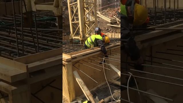 Фундамент под башенный кран смотреть онлайн