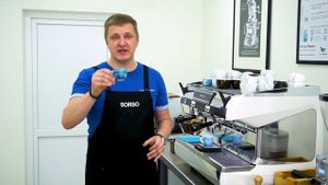 Правильное приготовление эспрессо на профессиональной кофемашине || Рецепт кофе эспрессо от бариста