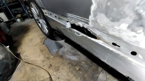 Ремонт кузова Audi A8 D2 чать 2
