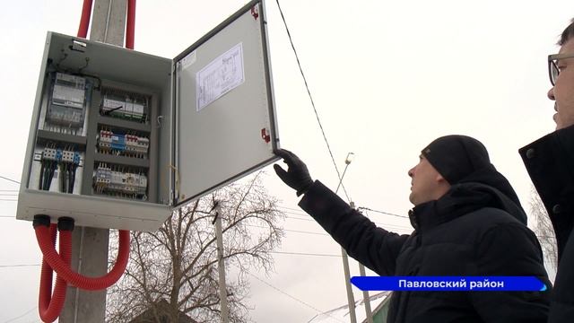 Новое дорожное освещение установлено в двух районах Нижегородской области