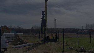 Шопша. Монтаж железобетонных свай. Сваи жб 150х150х3000мм.