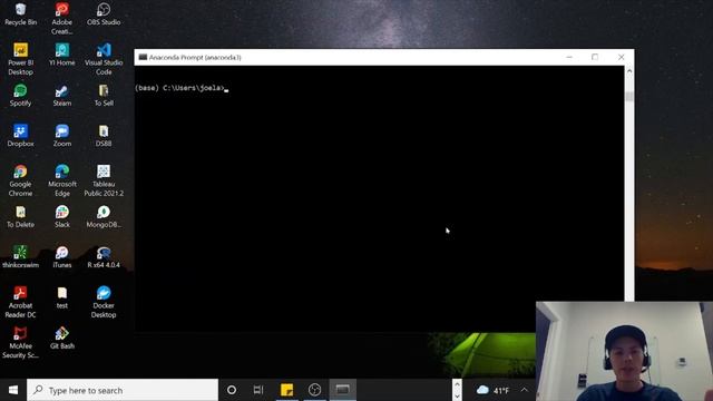 How to Install Anaconda, Install Python, Install Jupyter Notebook, and Create a Conda Environment