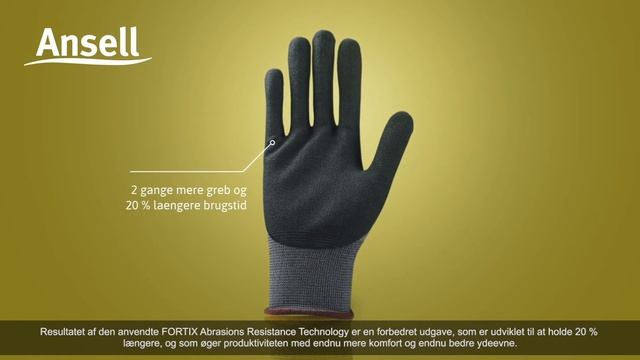 (DA) Ansell HyFlex 11-840 Video смотреть онлайн