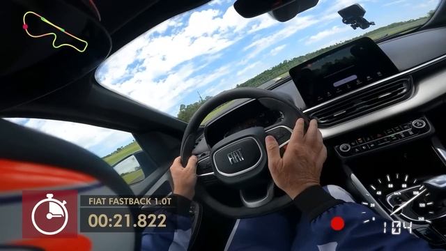 FASTBACK 1.0 TURBO NA VOLTA RÁPIDA! Quanto vira o SUV cupê da Fiat no Velocitta? | VR #297 смотреть онлайн