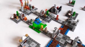 ЛЕГО ГЕРОИКА s01e03 🐍 Трон Короля Гоблинов 🐍 Замок Фортаан / LEGO Heroica Fortaan 3860 🧱