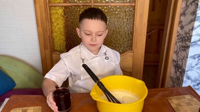 Рецепт коврижки с вареньем на кефире смотреть онлайн