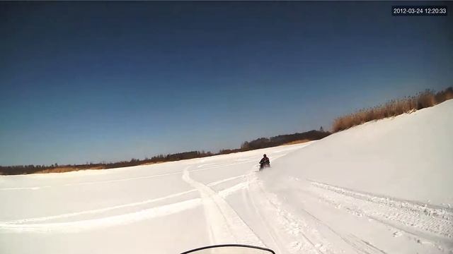 Прогулка на снегоходе (Эко-отель "Веточка") смотреть онлайн