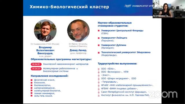 Презентация образовательных программ ИТМО