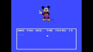 Anti-Piracy Game Screen (with Mickey's voice!) - Mickey Mouse Adventures in the Magic Kingdom