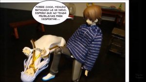 VAMPIRE FAMILY 2 (parte 7) - foto comic - stopmotion - manga - figma