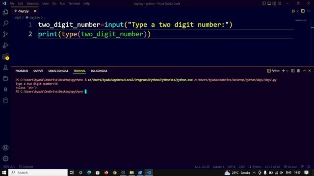 #String to #integers Python ? and #Python 3 #typecasting  #Tutorial for Beginners #pythonprogrammin