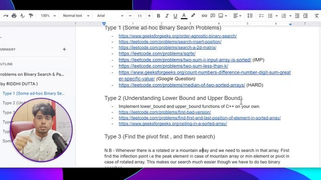 5 Types of Patterns in Binary Search | DSA Pattern Series 2 | FAANG & Product Based Coding Intervie