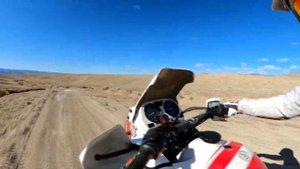 BMW R100 Paris Dakar & Africa twin adventuring through some crazy terrain.