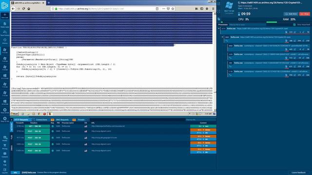 How to detect Vidar? Interactive malware analysis online.
