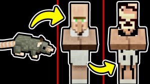 ЗАРАЗИЛ ЖИТЕЛЯ ЧУМОЙ В МАЙНКРАФТ Крысы майнкрафт rats minecraft